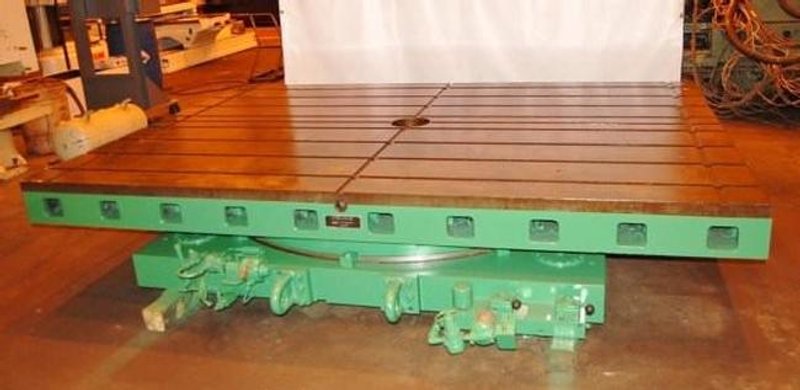 84" X 120" Giddings & Lewis Hydrostic Lift, 50,000 Lb. Cap, 4-Pos Shot Pin, #22514