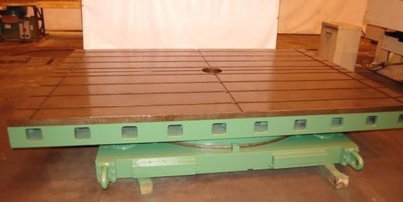 84" X 120" Giddings & Lewis Hydrostic Lift, 50,000 Lb. Cap, 4-Pos Shot Pin, #22514