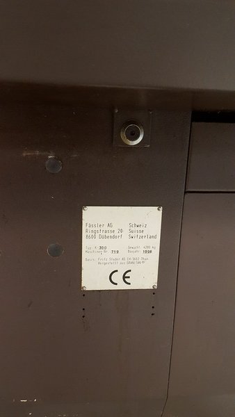 No. K-300 Fassler CNC, Hones Internal & Ext Gear Teeth To 9"Dia, 6"W, 40"L, 1998, #29033