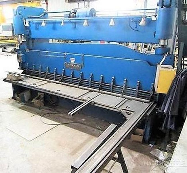 5/8" X 14' Cincinnati 5FL-14 Hyd, 48" Back Gauge, 120" Sq Arm, Pwr, #27659