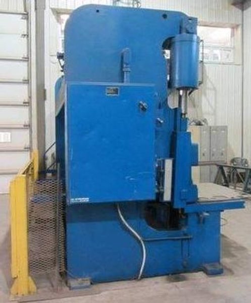 5/8" X 14' Cincinnati 5FL-14 Hyd, 48" Back Gauge, 120" Sq Arm, Pwr, #27659