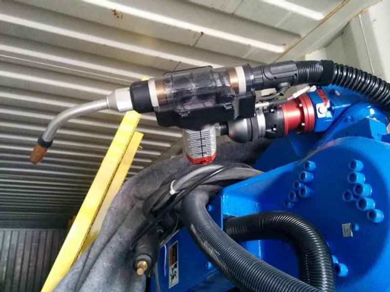 Flex Arc Welding Cell, IRB 2600, 72.83"Reach, IRC 5 Ctrllr, MIG Weld Pkg, RT, 2012, #28946