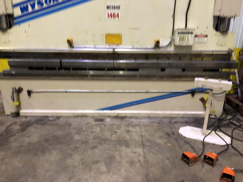 100 TON X 14' WYSONG MODEL THS100-168 HYDRAULIC PRESS BRAKE: STOCK #18666
