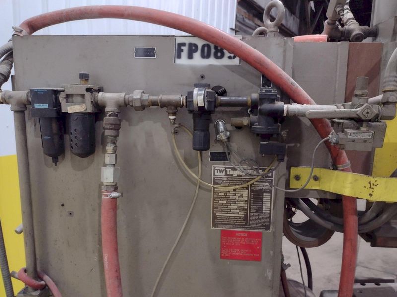 200 KVA TAYLOR WINFIELD MODEL #ERE-12-200 SPOT WELDER W/ UNITROL CONTROL: STOCK #19285