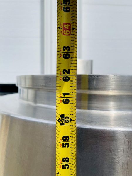 Martin Petersen Co. 33 Gallon Stainless Steel Jacketed Mix Tank