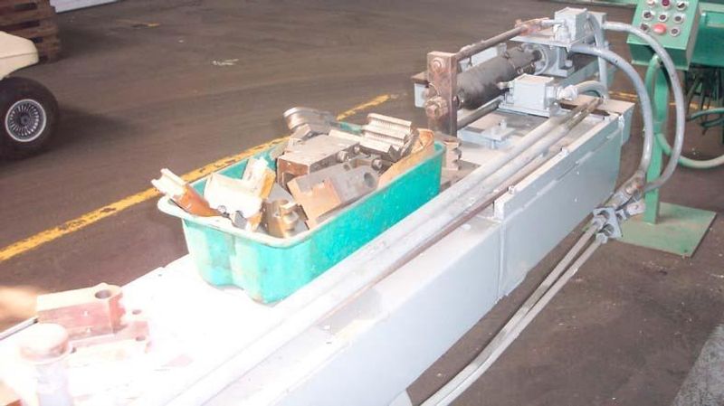3/4" PINES ROTARY HYDRAULIC DUAL TUBE CUTOFF BENDER: STOCK #19438