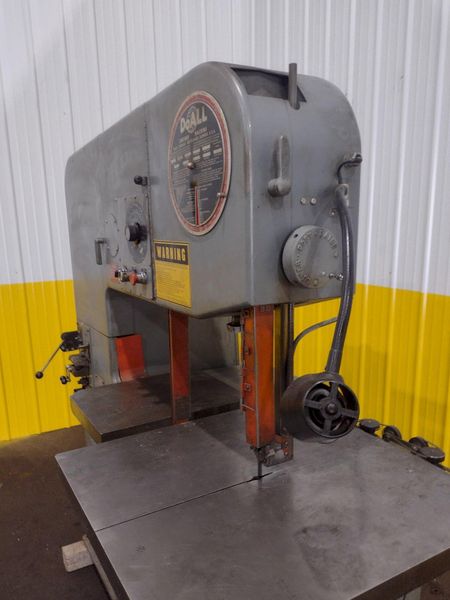 36" DOALL MODEL #3613-20 VERTICAL BANDSAW: STOCK #19212
