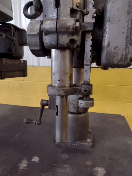 2 SPINDLE 20" ATLAS CLAUSING MODEL #1800 GANG DRILL WITH POWER FEED: STOCK #16676