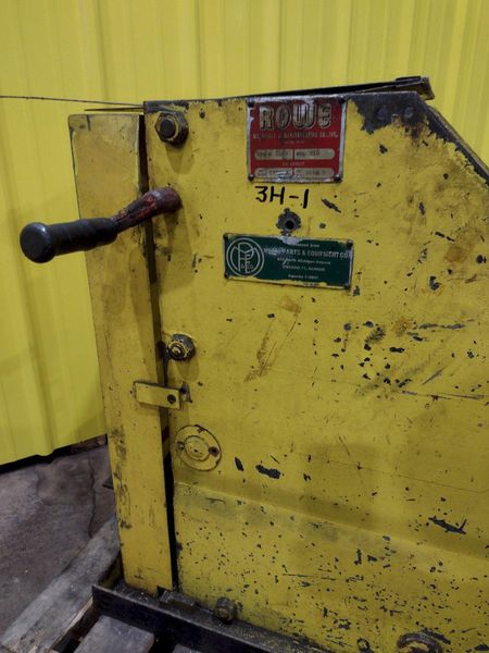 1,200 LB X 10" ROWE MODEL #810 MOTORIZED COIL CRADLE: STOCK #20254