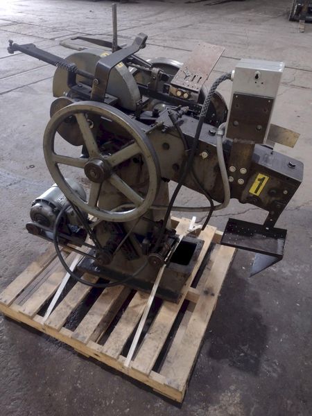 1963 LUDWIG GREFE MODEL #0 FLAT DIE THREAD ROLL THREADER: STOCK #19184