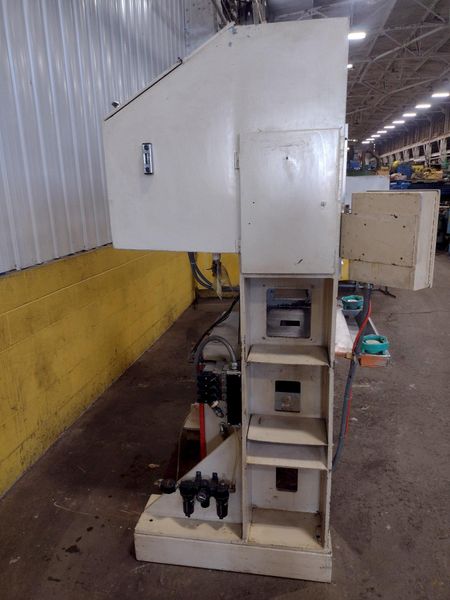33 TON WATERBURY FARREL MODEL 33S HYDRAULIC GAP FRAME PRESS: STOCK 17145