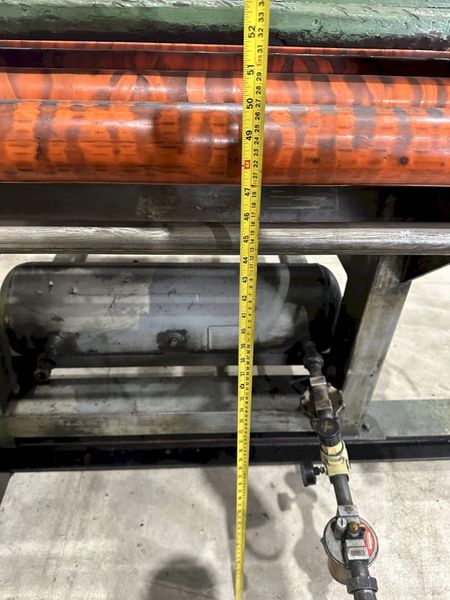 36" DAHLSTROM MODEL #16AHT CUT TO LENGTH LINE HUMP TABLE: STOCK 19767