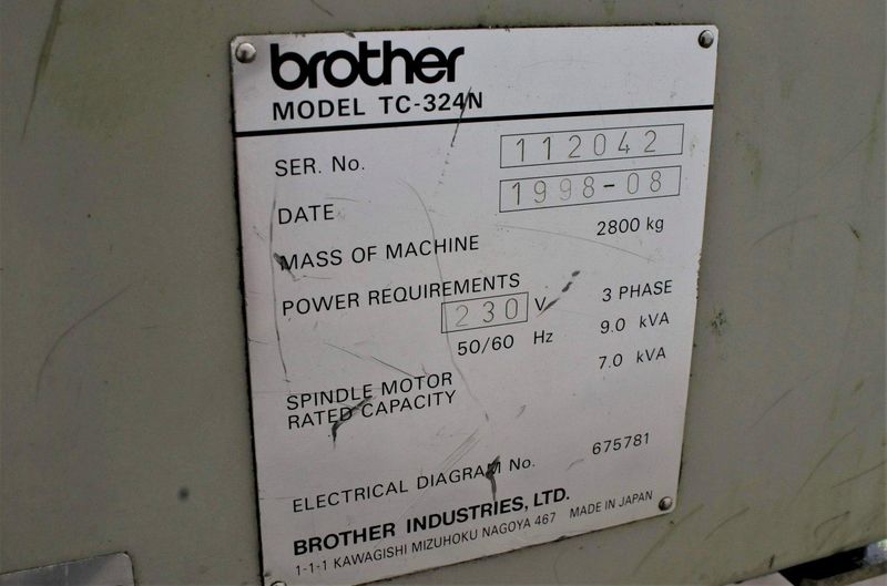 Brother TC-324 Drilling & Tapping Machine