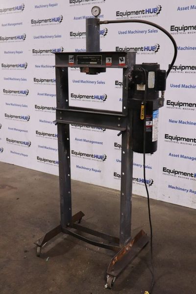 Dake Dura Press Force 10 Ton Electrically Operated Hydraulic Powered Press