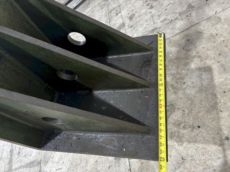 24" X 24" X 24" SET OF 2 MACHINED ANGLE PLATES: STOCK #20278