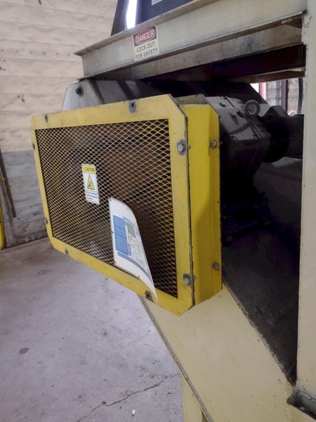 1500 CFM WARD-DEVANSCO MODEL #DV-18015 WET TYPE DUST COLLECTOR: STOCK #18630
