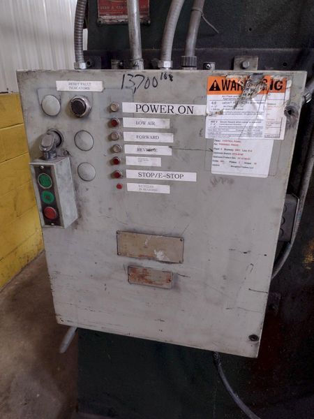90 TON X 10' CHICAGO D&K MODEL #810-L MECHANICAL BRAKE WITH AIR CLUTCH: STOCK 16343
