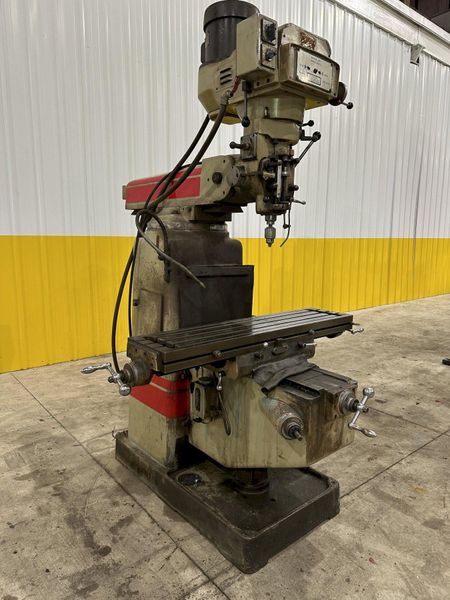 3 HP MICROCUT MODEL #837 VERTICAL MILL W/ VISE: STOCK #20998