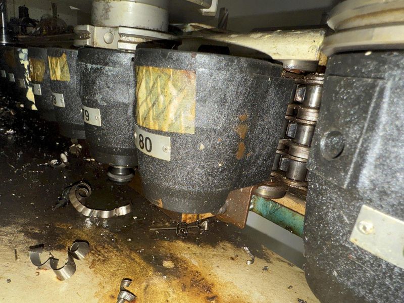 Used, 6" Giddings & Lewis CNC Table Type Horizontal Boring Mill