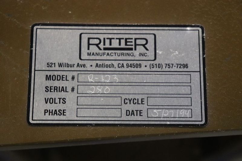 Ritter R-123 23 Spindle Single Row Line Boring Machine