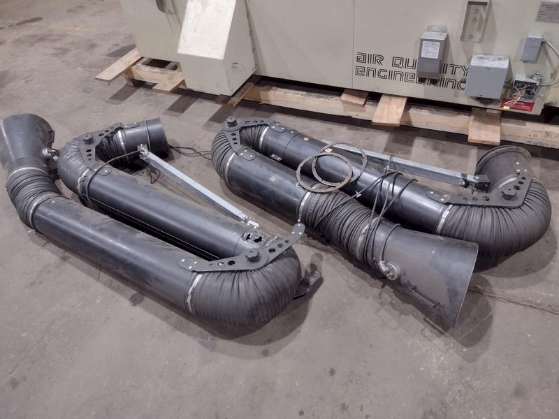 2,500 CFM 5 HP AIR QUALITY ENGINEERING MODEL #AQE4000 FUME COLLECTOR: STOCK #19646
