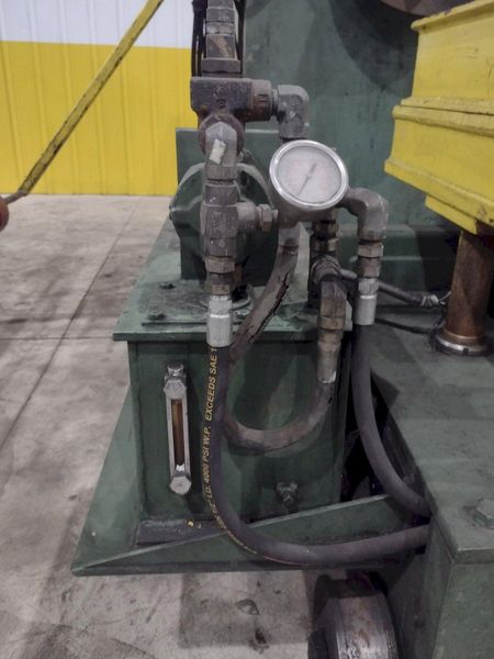 6,000 LBS AMERICAN MODEL #1000 MOTORIZED COIL REEL UNCOILER & COIL CAR: STOCK #21322