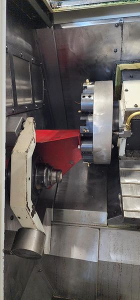 Haas HL-2 CNC Lathe Turning Center, 5C Closer, Programmable Tailstock, Chip Auger