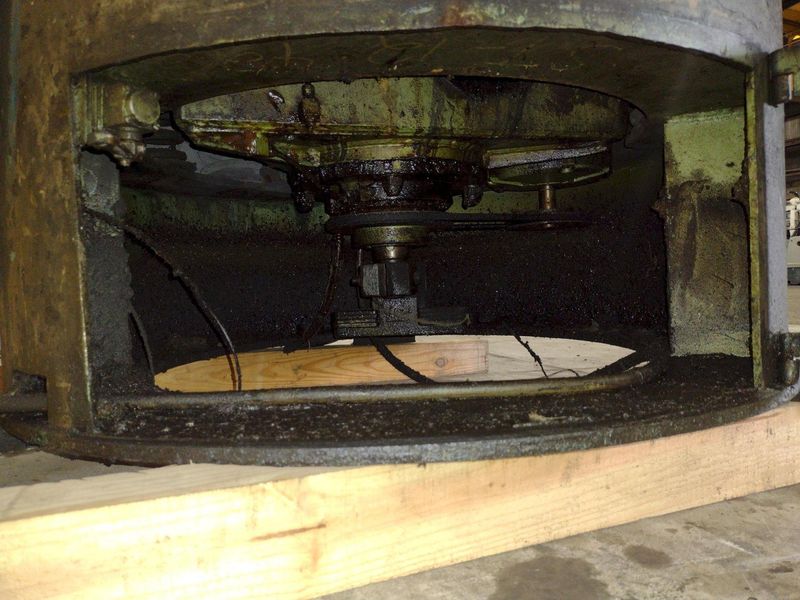 12 FT3 ROTOFINISH MODEL #ST-12MSLT VIBRATORY BOWL FINISHER STOCK: #20855