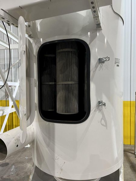 40 HP x 4 STATION CLEAN AIR TECHNOLOGIES / EUROVAC INDUSTRIAL TRANSIT & BUS CENTRAL VACUUM SYSTE