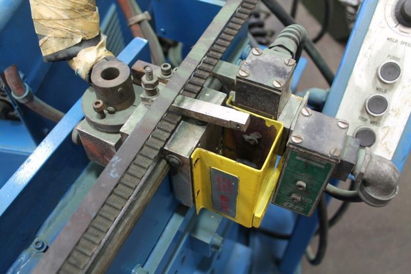 10" X 135" GUILD MODEL #PSA-135-10 SHEAR END WELDER:  STOCK #75162