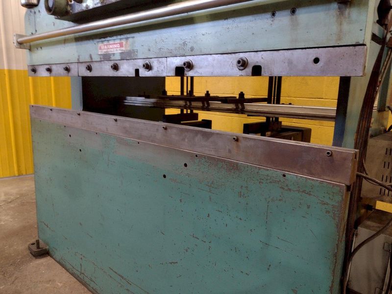 60 TON X 6' WYSONG HYDRAULIC PRESS BRAKE: STOCK #16925