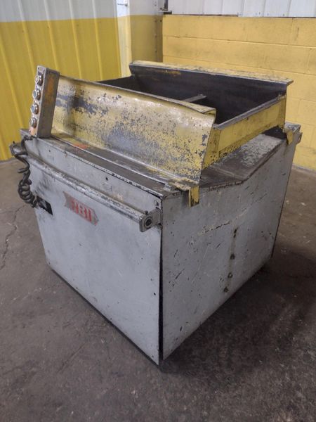 20,000 LB 10 TON X 48" RED BUD (RBI) MOTORIZED COIL REEL / UNCOILER & STRAIGHTENER FEED LINE: ST