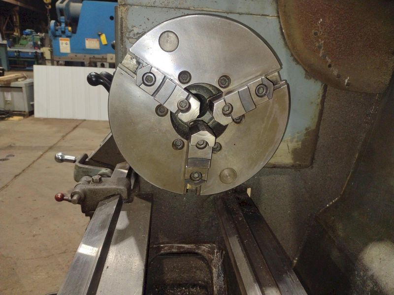 19" x 54" LEBLOND MODEL #7E REGAL ENGINE LATHE, 1.75" HOLE: STOCK #19469