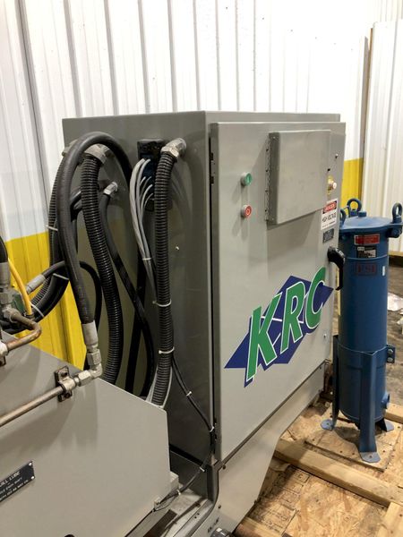 25 HP SERVO DRIVEN KRC PORTABLE CNC DRILL, TAP & REAMING MACHINE WITH FANUC CONTROLS: STOCK #174