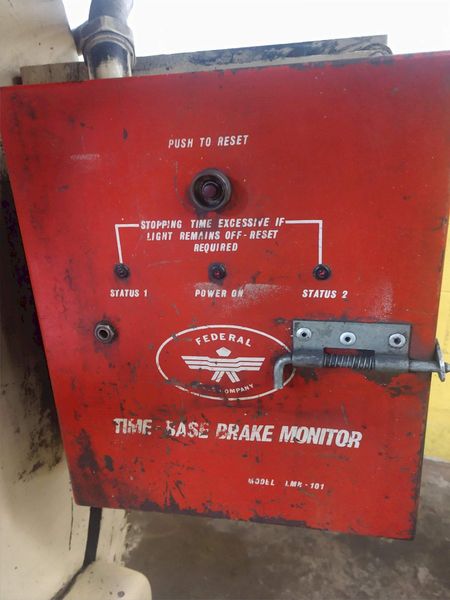 46 TON FEDERAL OBI PRESS; 2" STROKE: STOCK #14321