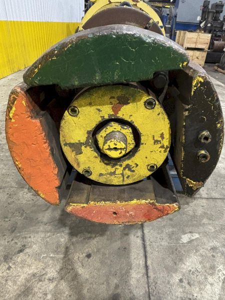 10,000 LB X 36” YODER MOTORIZED UNCOILER COIL REEL: STOCK #22950