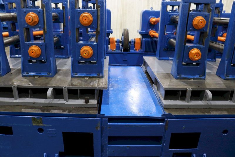 12 STAND X 4-1/2" X 32" YODER W35 RAFTED ROLLFORMER LINE: STOCK #10523