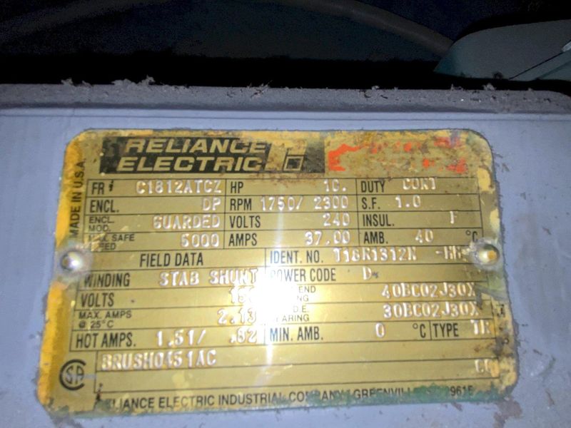 11 STAND X 1.5" ARDCOR MODEL #M10E-R U-JOINT DRIVE ROLLFORMER 12" ROLL SPACE: STOCK #20798