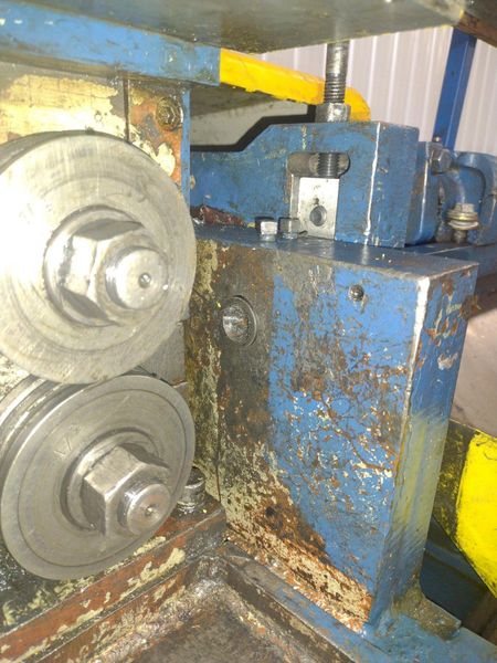 1/4" PATTERSON MODEL #1975 WIRE STRAIGHTENER & CUTOFF MACHINE: STOCK #16362