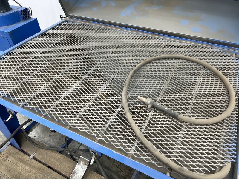 6′ x 4′ x 40″ Full Top Open Abrasive Blast Cabinet System w/ Dust Collector