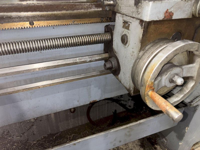 14" X 40" SUMMIT MODEL #14 ENGINE LATHE. 2" HOLE: STOCK #23258