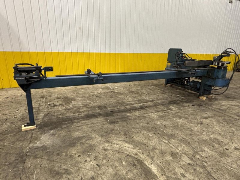 2" WALLACE MODEL #1002 PROGRAMMABLE HYDRAULIC PIPE & TUBE BENDER: STOCK #23183