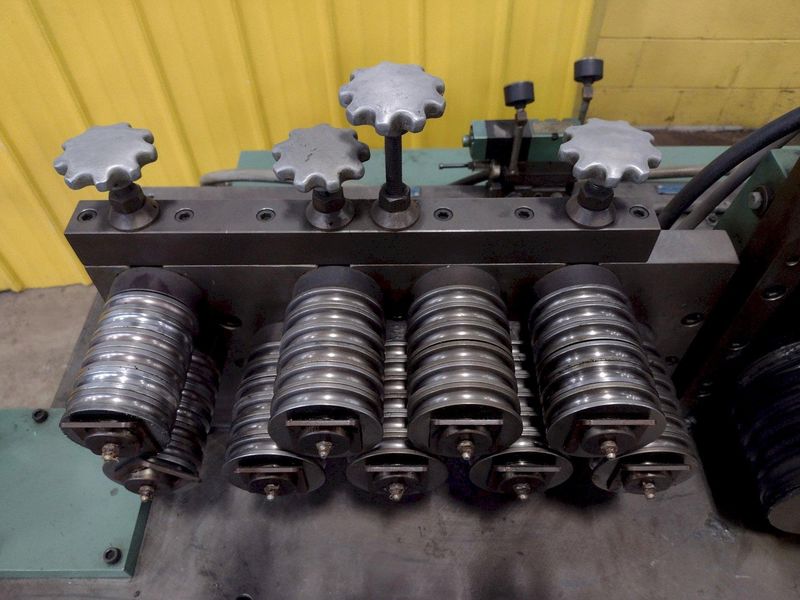 BURR OAK MODEL #VBHB RETURN TUBE BENDER & MODEL #MTCO STRAIGHTENER FEEDER: STOCK #15868