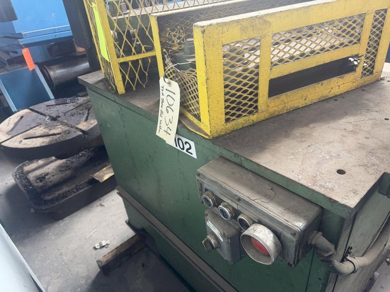10" TUREK & HELLER HYDRAULIC SHEAR & CLAMP SYSTEM: STOCK #10634