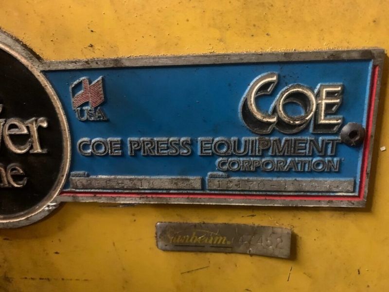 COE 6,000 Lb X 18” Wide X .125” Thick Servo Feed Line