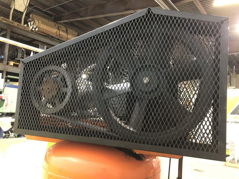 7.5 HP DEVAIR MODEL #TASV-5052-S 175 PSI VERTICAL AIR COMPRESSOR WITH AIR TAK 20 SCFM AIR DRYER:
