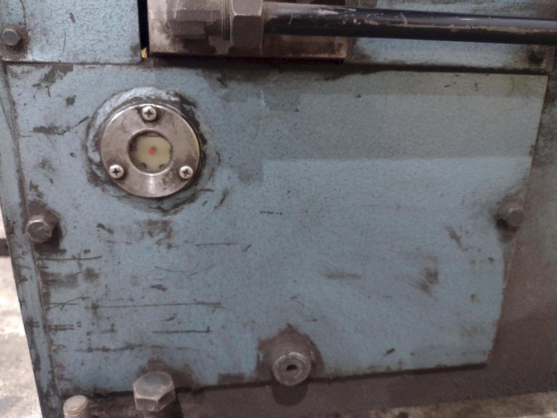 8' X 11 GAUGE AMADA MODEL #S-2532 HYDRAULIC POWER SHEAR WITH BACK GAUGE: STOCK #23421