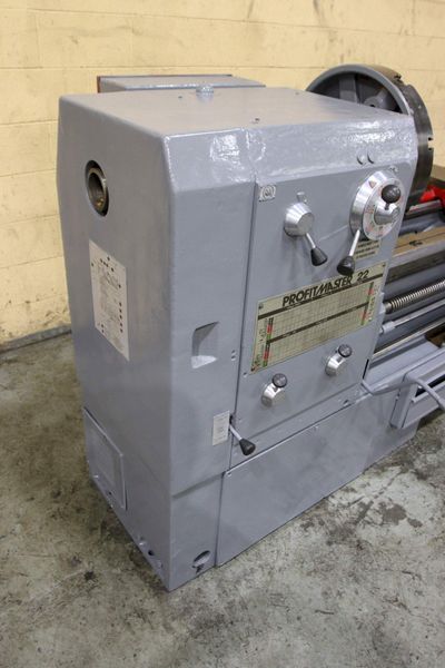 22" X 120" PROFITMASTER GAP BED ENGINE LATHE: STOCK #62964
