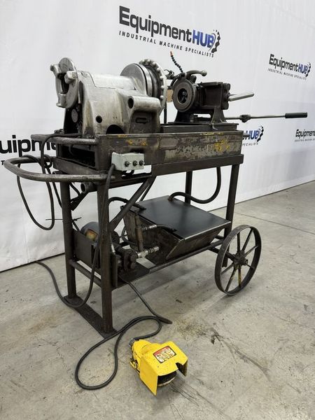 Ridgid 300 Power Drive Pipe Threading Machine w/ Oster Stand