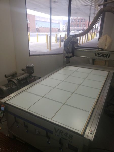 Vision VR48 4’x8′ CNC Router w/ Vacuum Pump
